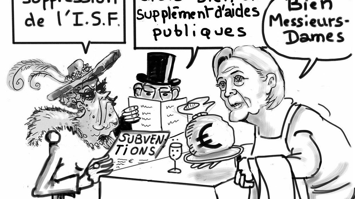 Illustration - Le Pen, tricheuse… comme les autres