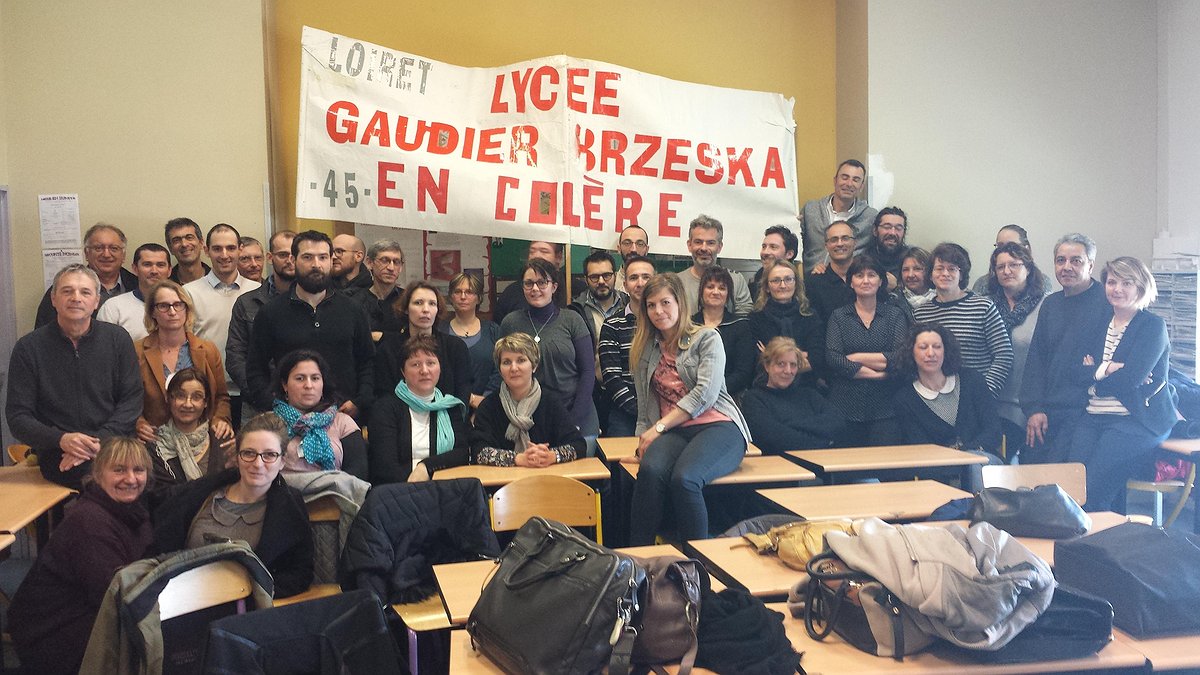 Illustration - Lycée Gaudier-Brzeska : une journée de grève réussie