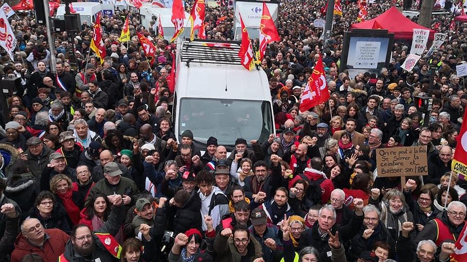 Illustration - Retraites : le combat continue