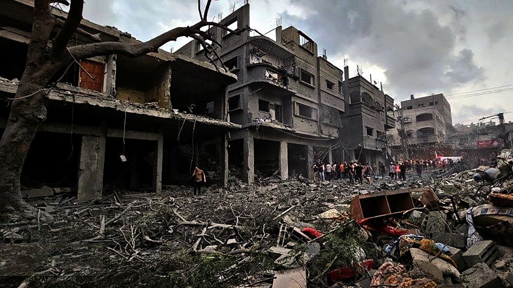 Illustration Gaza : l'impérialisme continue d’armer les assassins