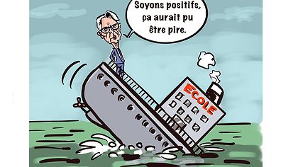 Illustration une situation catastrophique