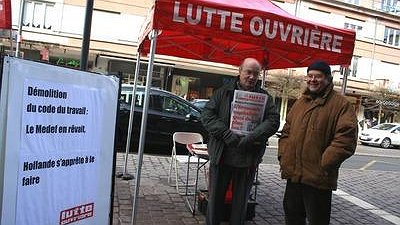 Illustration - Lutte ouvrière et le code du travail