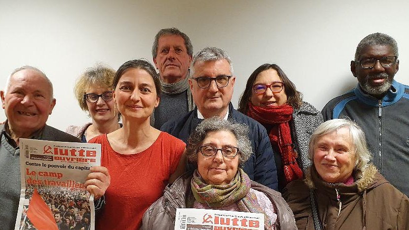 Illustration - Lutte Ouvrière en campagne avec Fanny Quandalle