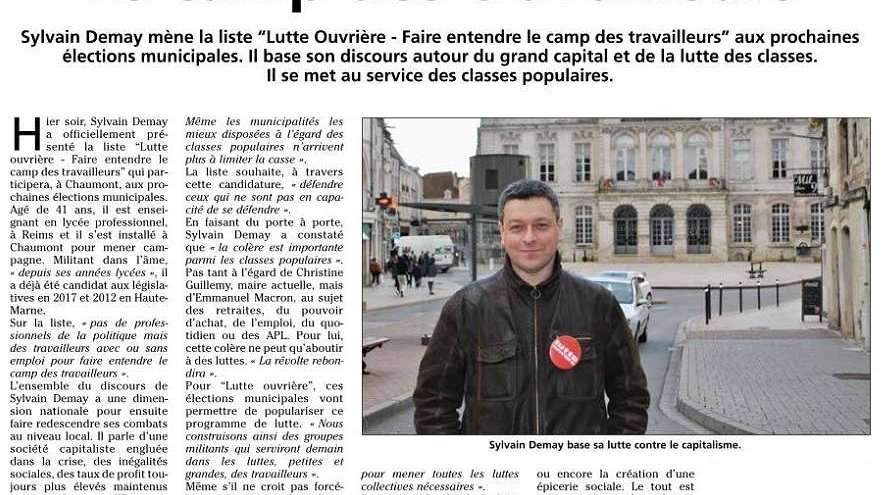 Illustration - ”Le camp des travailleurs”