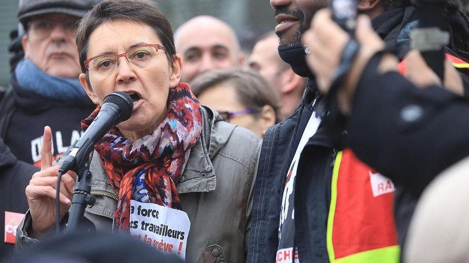 Illustration - Municipales : Nathalie Arthaud, candidate Lutte ouvrière à Pantin, veut «associer les travailleurs aux décisions»