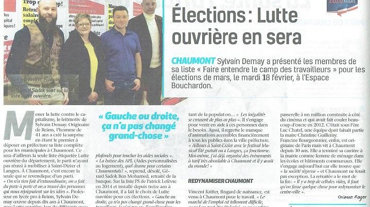 Illustration - élections : Lutte ouvrière en sera