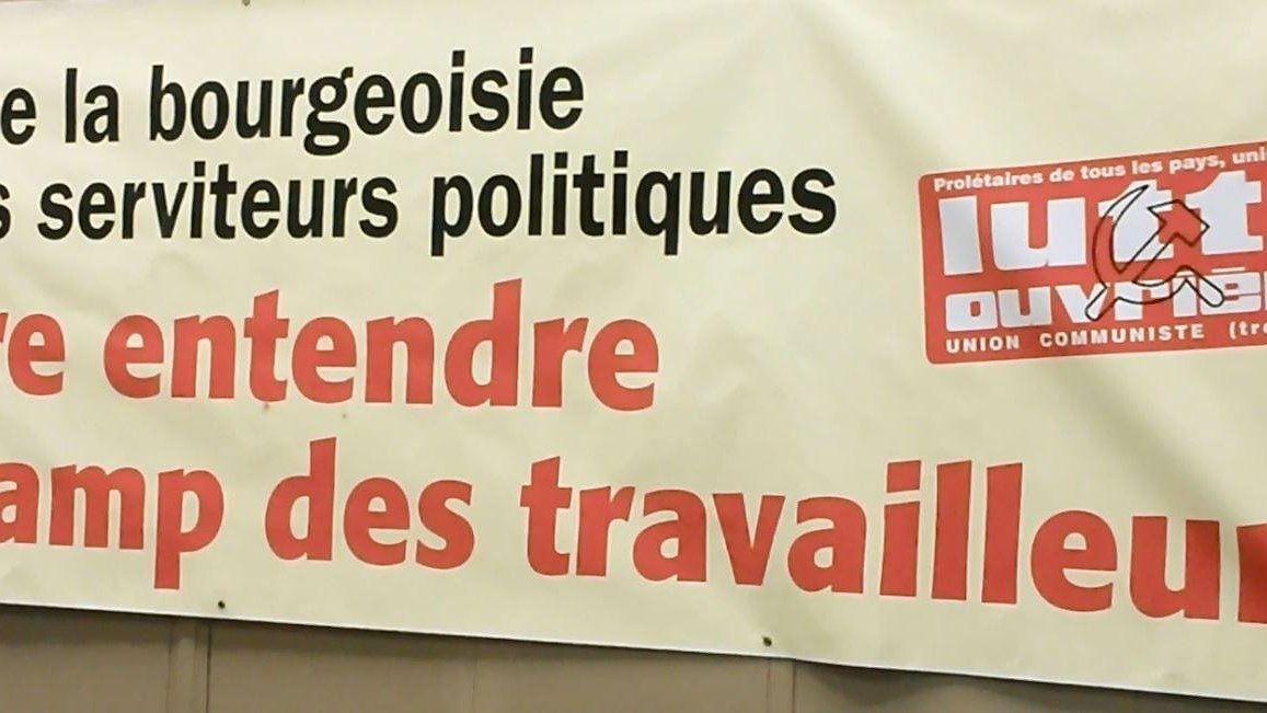 Tête de liste Lutte ouvrière à  Bourges, Colette Cordat a tenu ce soir une réunion publique : « Pire que le coronavirus, le capitalisme ! »