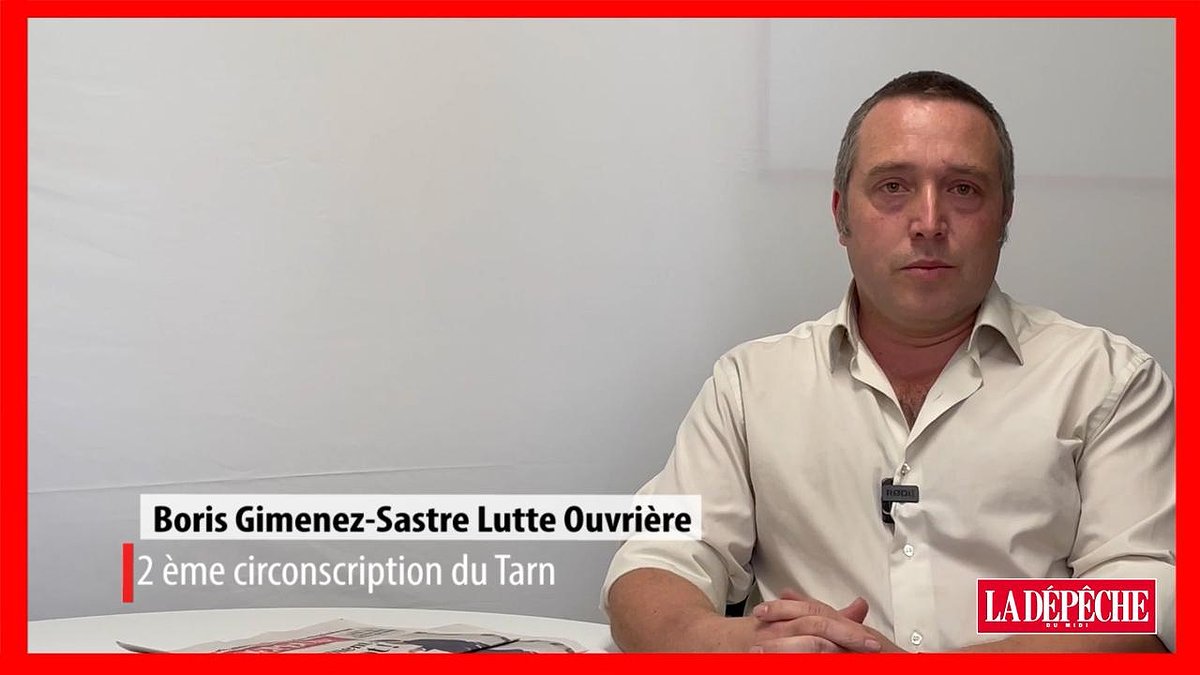 Illustration - Législatives 2022 dans le Tarn : l’instant campagne de Boris Gimenez-Sastre