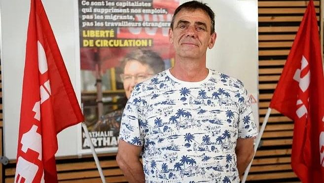Franck Truchon, candidat Lutte ouvrière dans la deuxième circonscription du Puy-de-Dôme