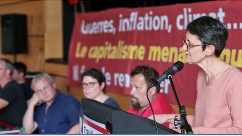 Illustration - Européennes 2024 : Nathalie Arthaud et ses « vrais ouvriers » de colistiers