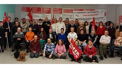 Illustration « Nous serons les porte-voix des travailleurs » : Romain Brossard (LO) présente sa liste à Saint-Étienne