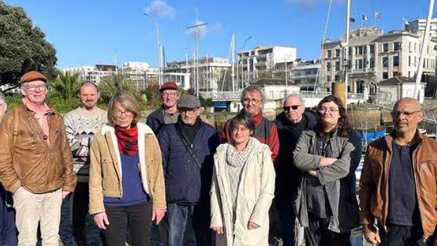 Illustration - La liste de Lutte ouvrière, menée par Blandine Pierron, dans la course