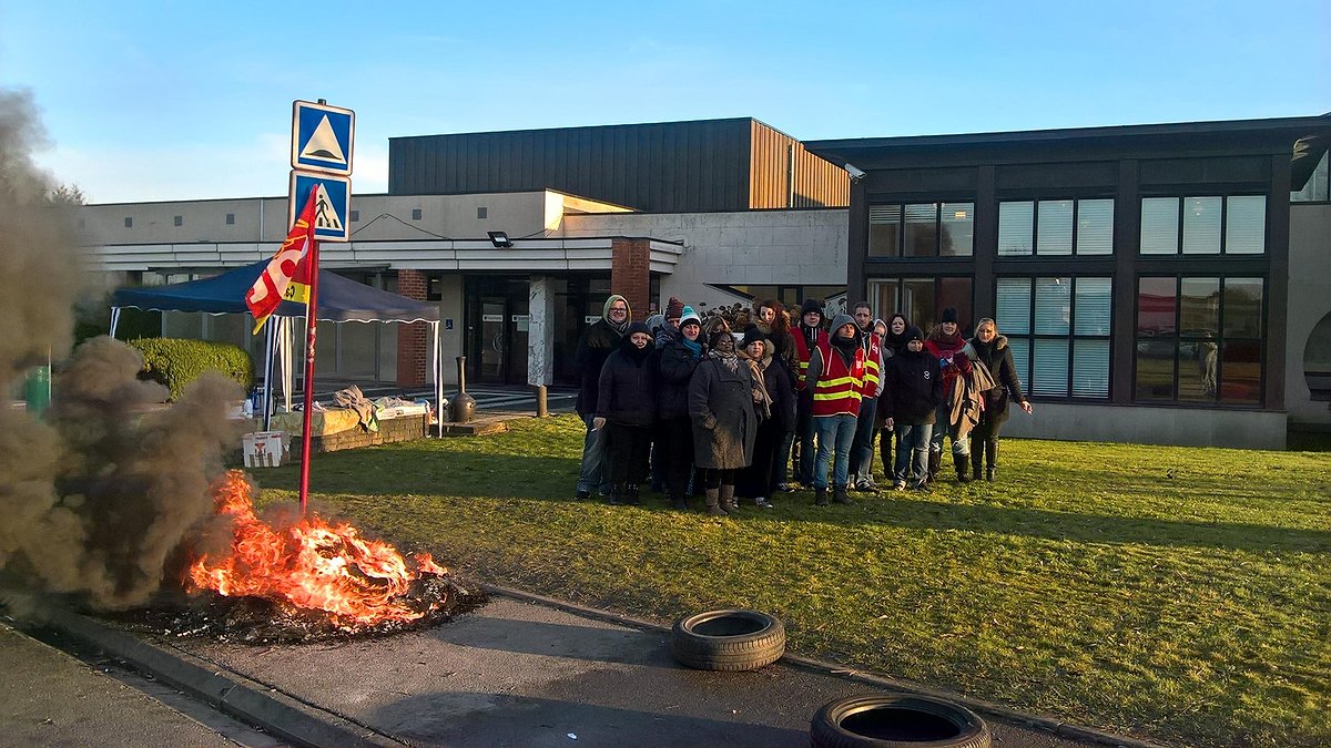 Illustration - Grève pour les salaires et pour se faire respecter
