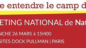 Illustration - Cars pour le meeting du 26 mars