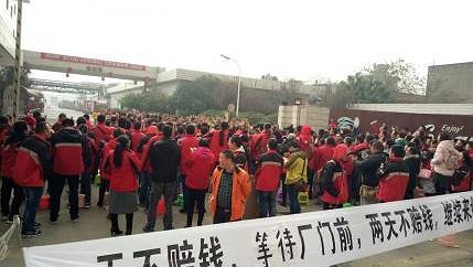 Illustration - En Chine, toujours plus de luttes des travailleurs