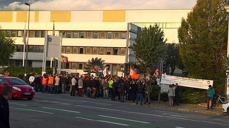 Illustration - Grève à GE Hydro Grenoble