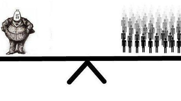 Illustration - Macron prêche la résignation et la soumission envers les riches