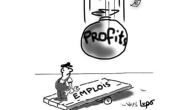 Illustration - Les usines et les travailleurs ne sont pas des Kleenex !