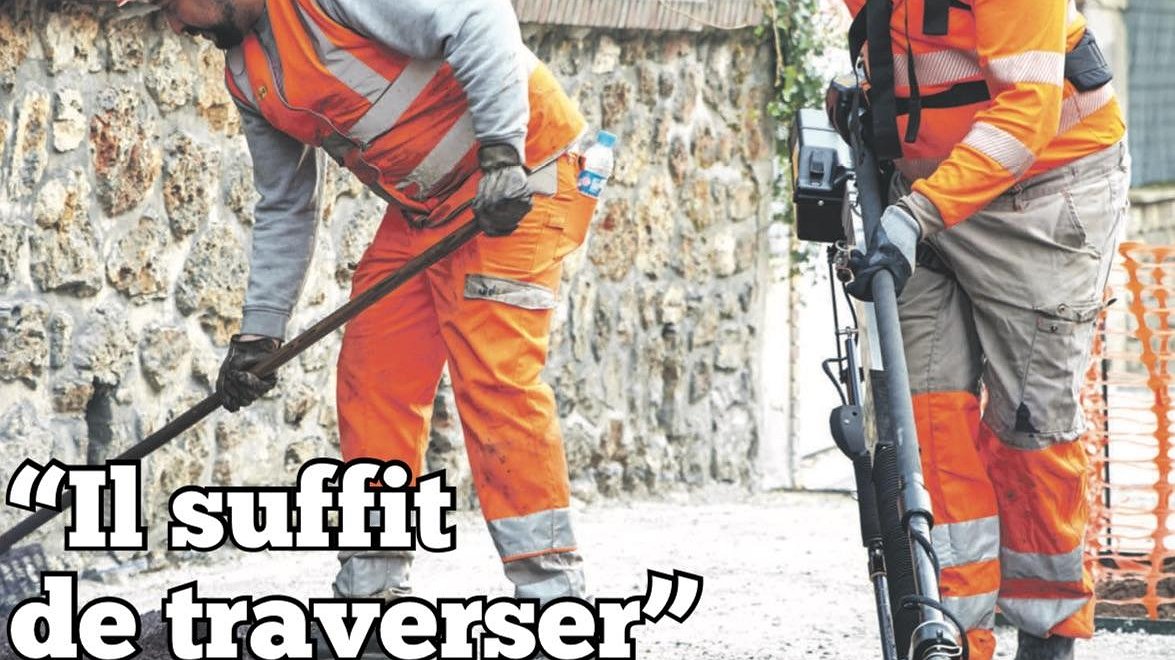 Illustration - « De l’autre côté de la rue ? »…. L’usine a déjà fermé !