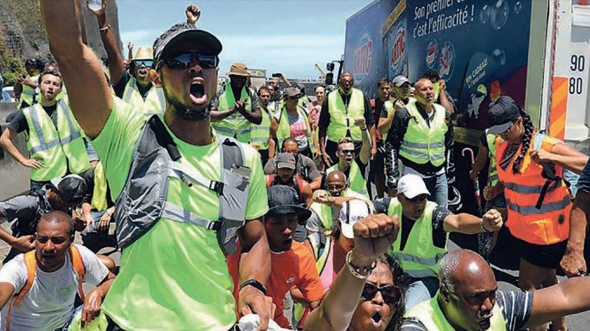 La colère des travailleurs de la Réunion ne retombe pas