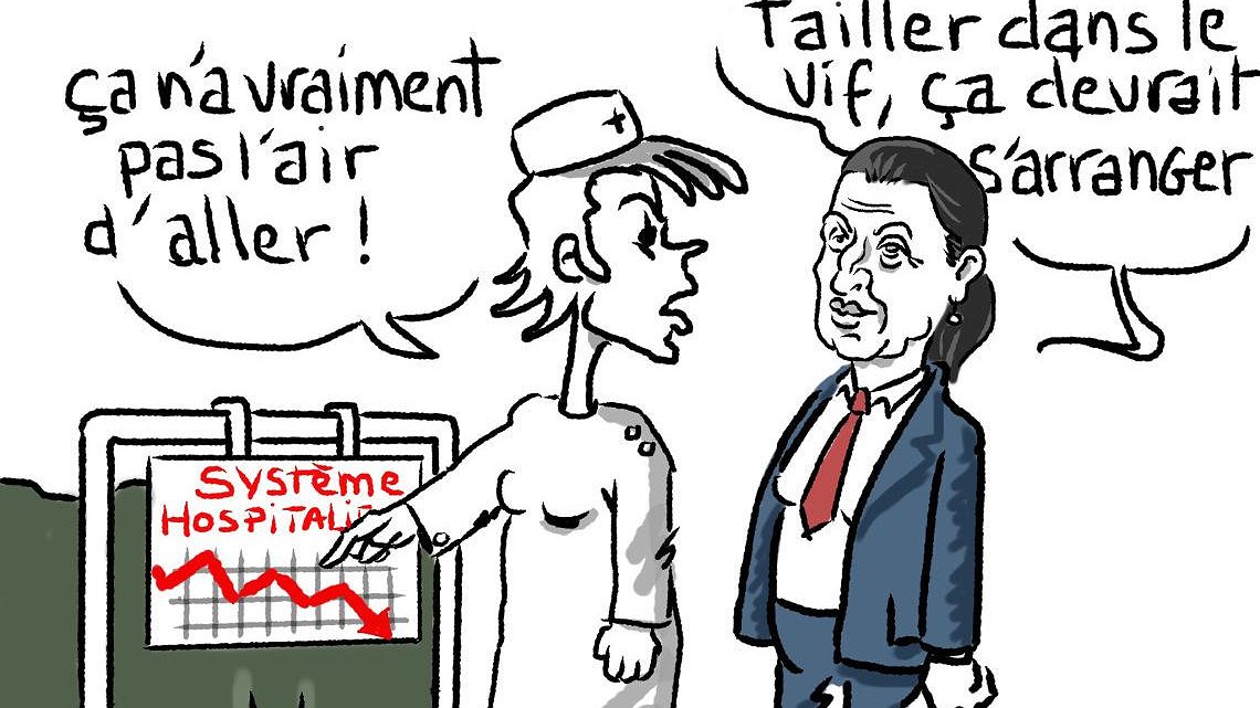 Illustration - Hôpital en danger