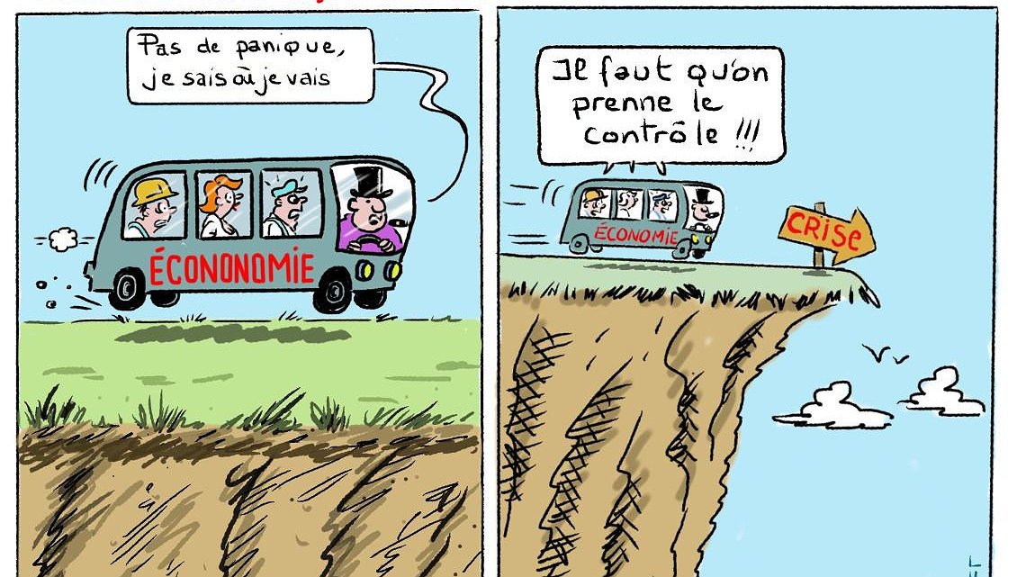 Illustration - Droit dans le mur