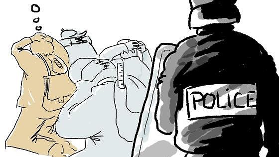 Illustration - Témoignages sur les violences policières