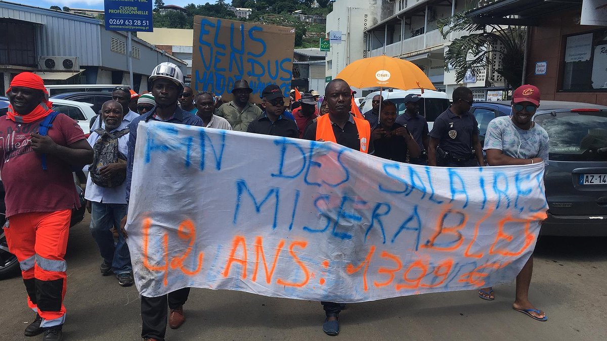 Illustration - Mayotte : les travailleurs en luttes