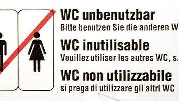 Illustration - 'RER' Genève –Annemasse : ”Miction impossible”