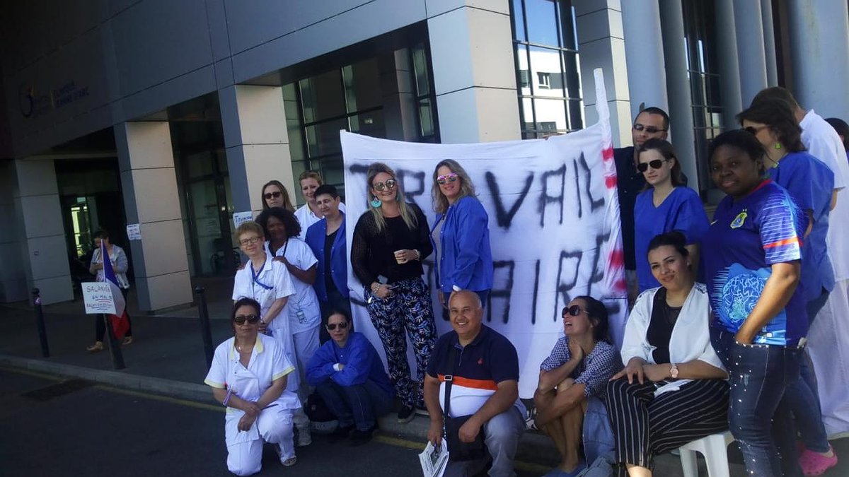 Grève à la clinique Jeanne-d'Arc
