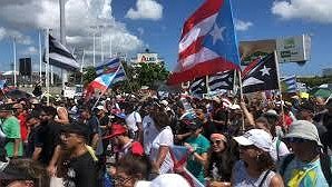 Illustration - Une première manche gagnée par les manifestants de Porto Rico