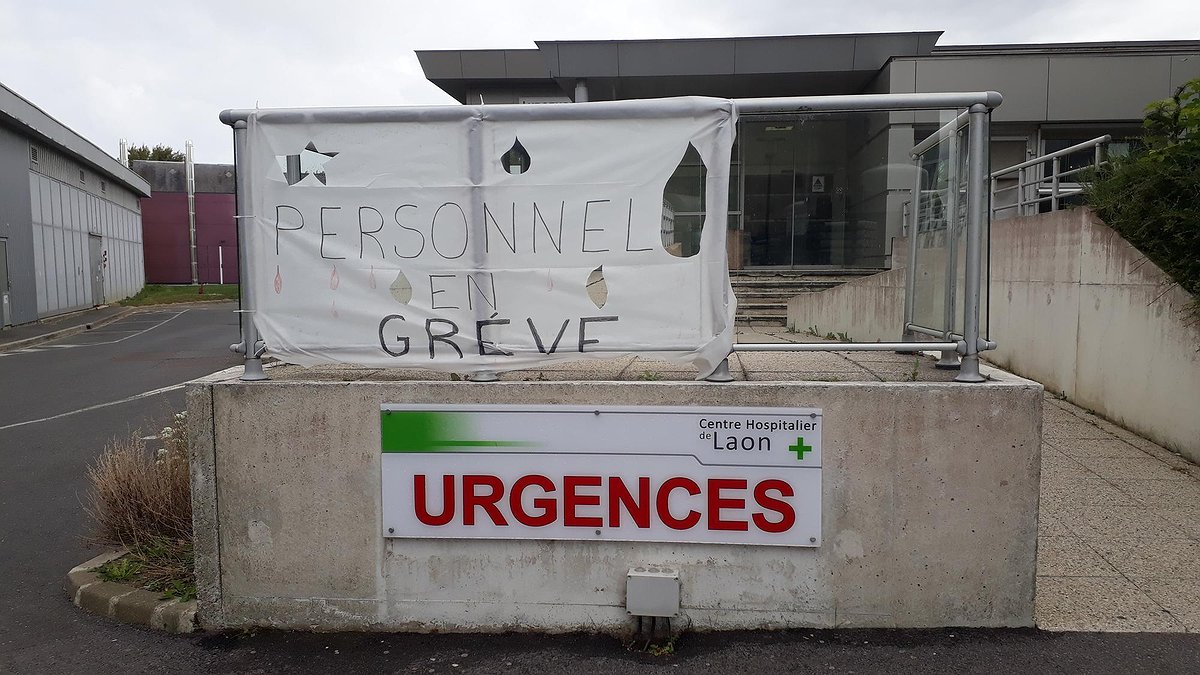 Hôpital - Laon : les urgences ont rejoint la grève