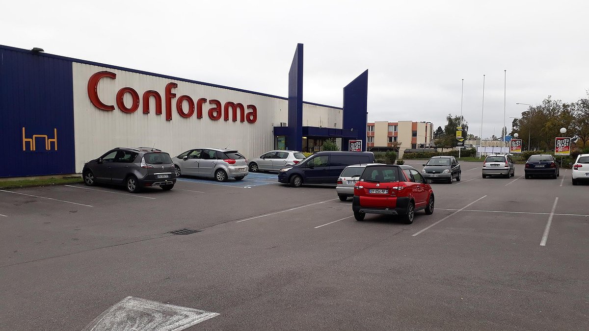 Illustration - Conforama - Laon : grève contre les licenciements 