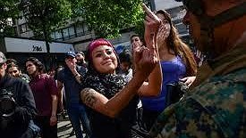 Illustration - L’exaspération éclate au Chili