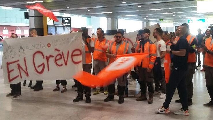 Illustration - Alyzia : grève à l'aéroport