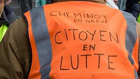 Illustration - Cheminots en colère