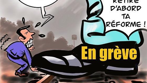 Illustration - La grève toujours à l’ordre du jour