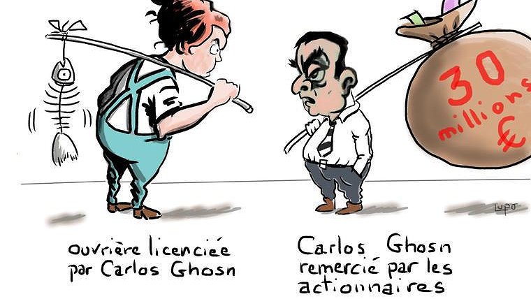 Illustration - My name is Ghosn, James Ghosn