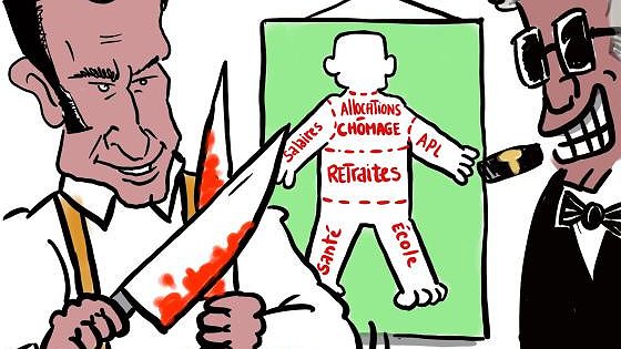 Illustration - Macron : le roi du mépris est de retour