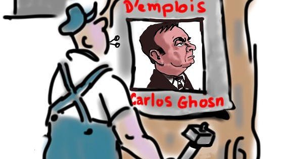 Illustration - Ghosn : après la fuite en jet, le saut en parachute doré ?