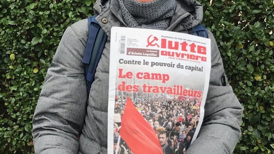 Illustration - Marlène Ley, enseignante, tête de la liste Lutte ouvrière à La Courneuve, en Seine-Saint-Denis