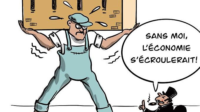 Illustration - Entre défenseurs du capitalisme