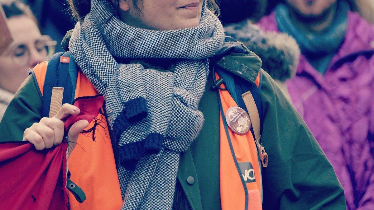 Illustration - Louise Fève, cheminote, tête de liste à Strasbourg