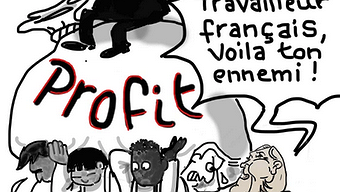 Illustration -  Quand Marine Le Pen entend des voix