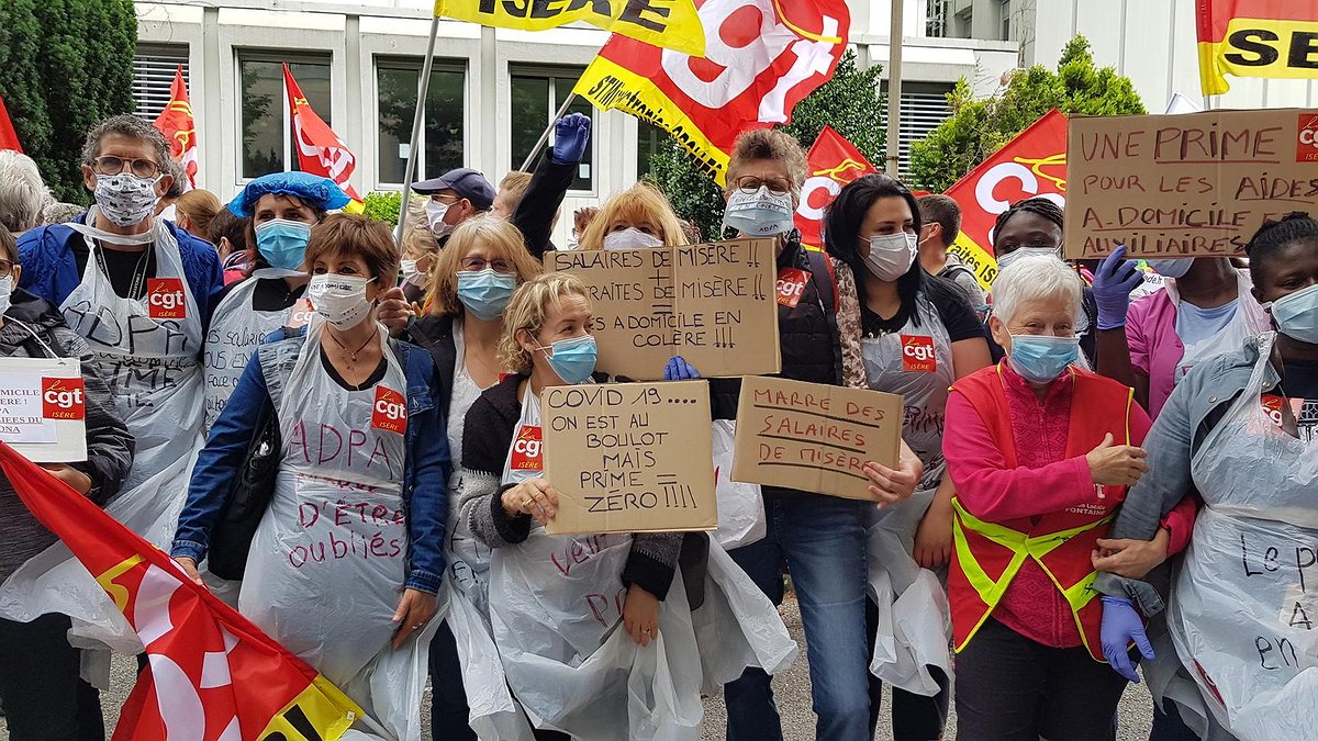 Illustration - Aides à domicile : les oubliées...