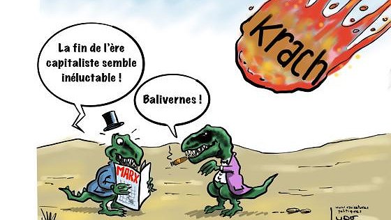 Illustration - Places financières : à bord du Titanic, le champagne coule à flots