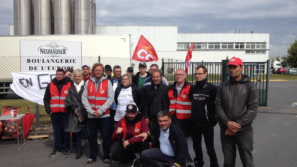 Illustration - Première grève à l'usine