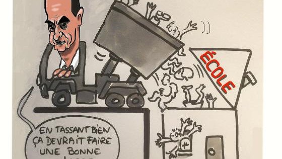 Illustration - L’urgence sociale sauce Blanquer
