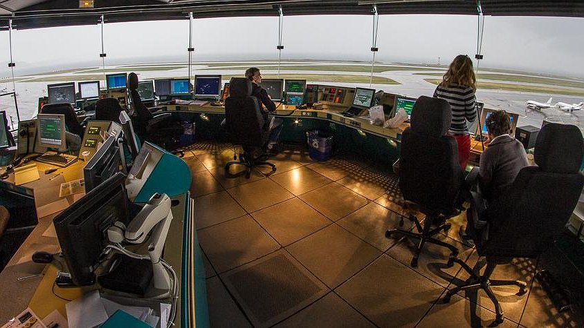 Illustration - Campagne contre les contrôleurs aériens