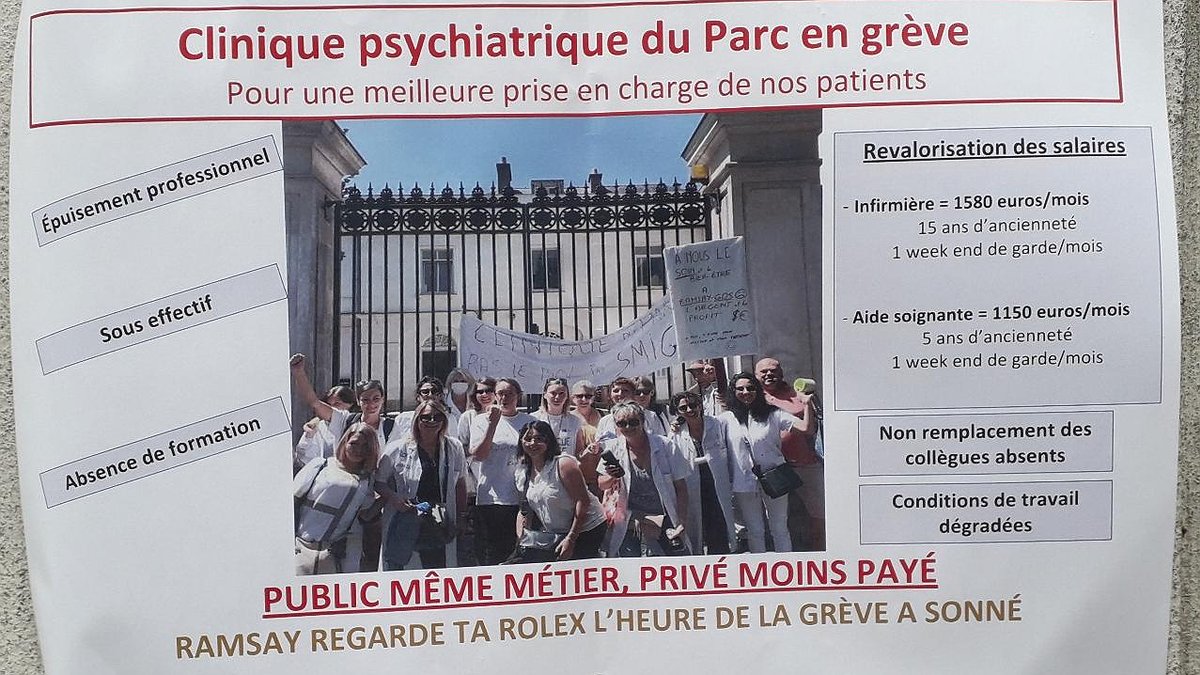 Illustration - En grève contre « Ramsay, usine à fric »